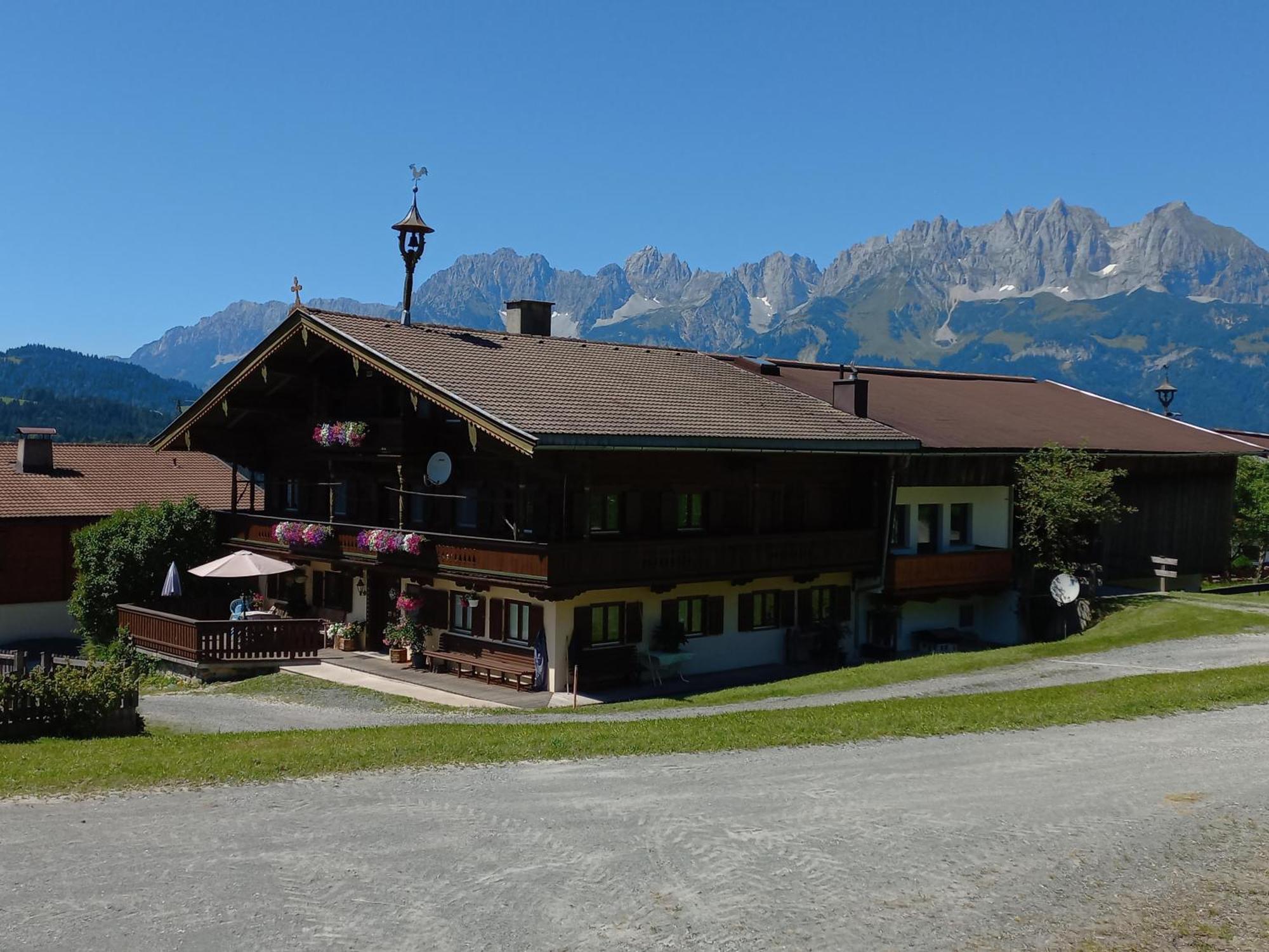Villa Schießling Hof Oberndorf in Tirol Exterior foto